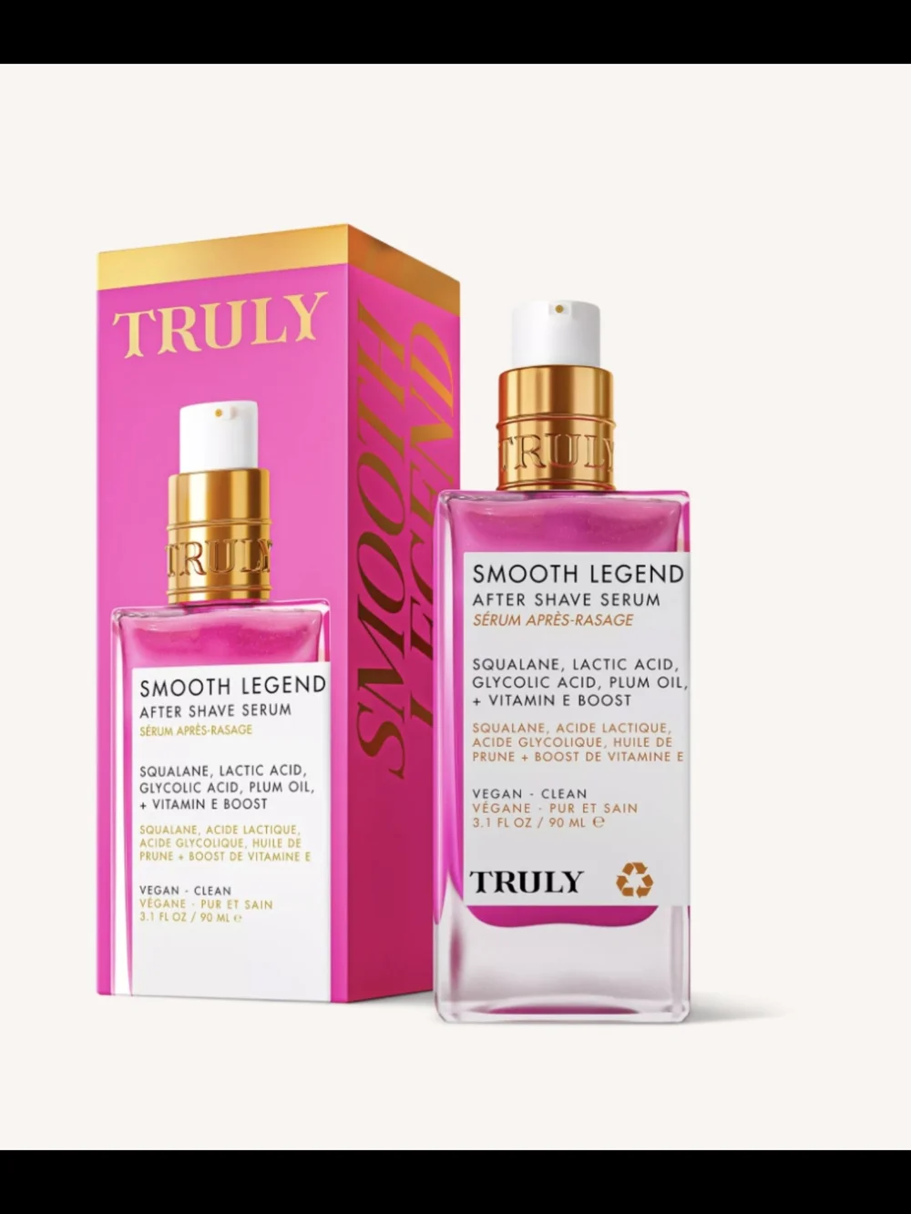 TRULY Smooth Legend After Shave Serum NWOB